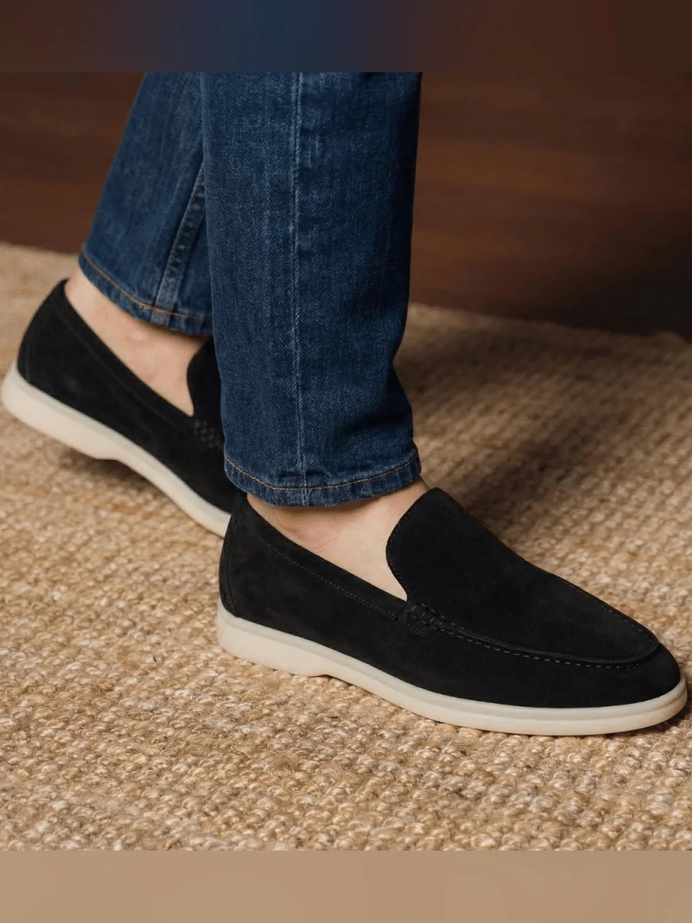 NIB Miramonti Black Loafers
